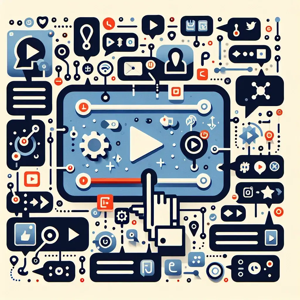 "Illustration explaining YouTube annotations features and their usage in videos, highlighting tips for audience engagement and content enhancement."